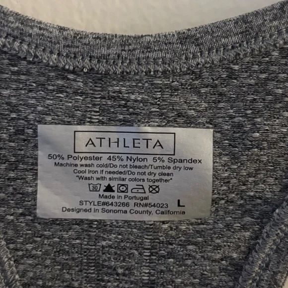 Athleta Fastest Track Racerback Tank Top Size Large - Picture 5 of 5